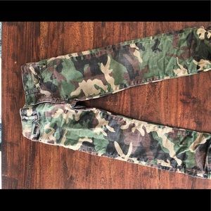 Boys Polo Camo Jean